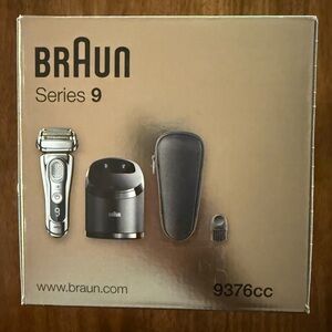 Braun Electric Shaver with Charging Station